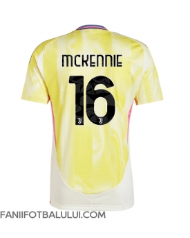 Juventus Weston McKennie #16 Tricou Fotbal Replică 2024-25 Barbati Deplasare